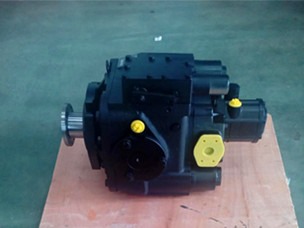 Oil pump for concrete mixer