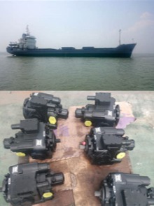 Marine boat hydraulic pump 