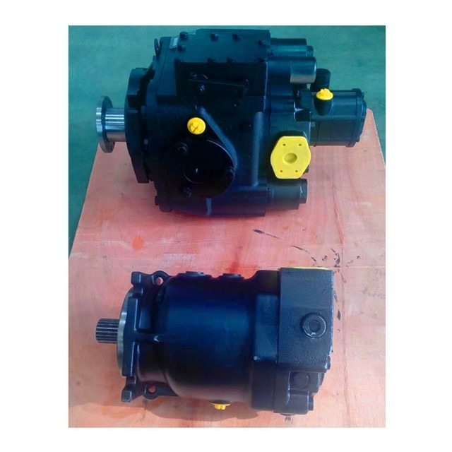 Mixer truck axial pump