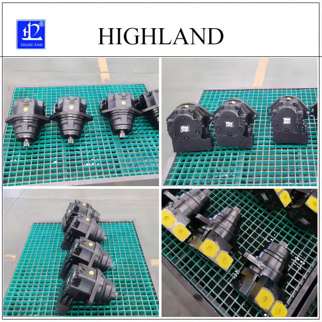 液壓馬達性能助力重型機械,特別為收割機定制