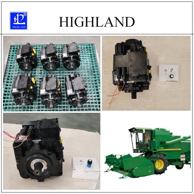 聯(lián)合收割機(jī)變量柱塞泵客戶案例分享